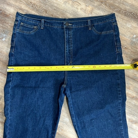 Kymaro Curve Control Jeans Women's Size 15 / 16 29 Inch Inseam Dark Wash - Picture 7 of 15